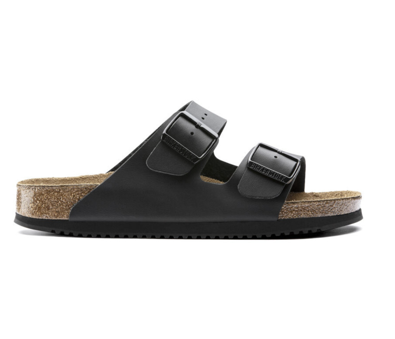Birkenstock Sandale Arizona, Superlauf, Birko-Flor, schwarz - GS Brandschutz