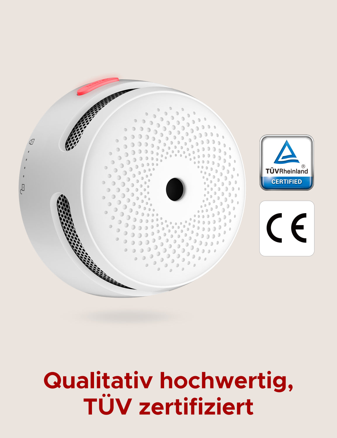 6er Set X-Sense WLAN Rauchmelder XS01-WX - Smarter Rauchmelder mit Push-Benachrichtung! - GS Brandschutz