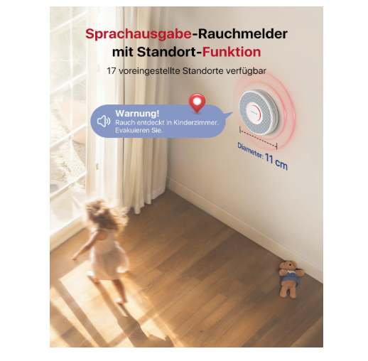 X-Sense XS0B-MR121 RF-Rauchmelder-Set mit SBS50 Basis & 12x XS0B-MR Rauchmelder - GS Brandschutz