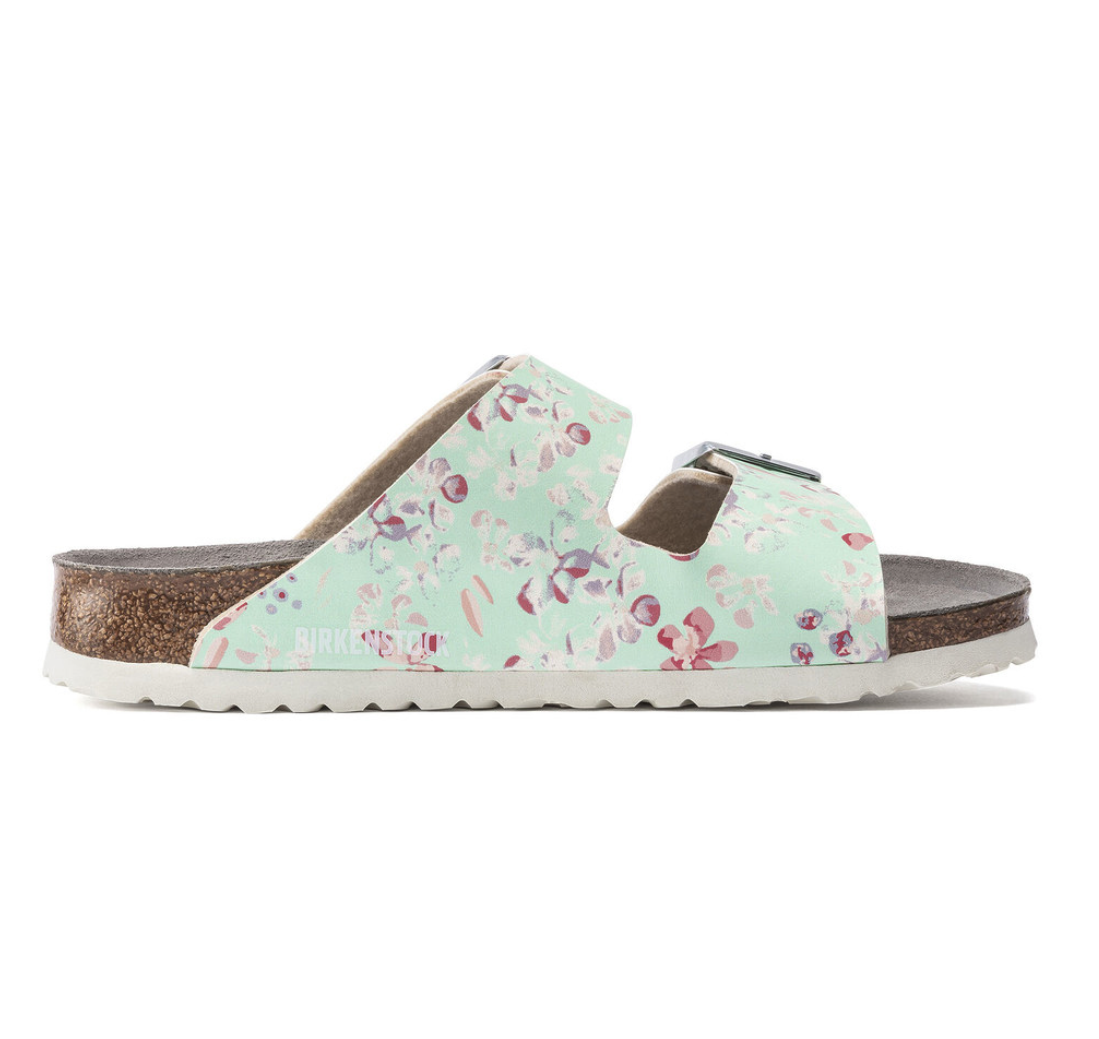 Birkenstock ESD-Sandale Arizona, Flower Field Mint
