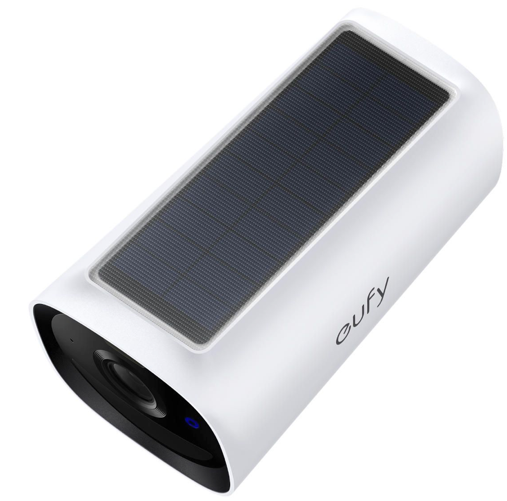 EufyCam E40 4-Cam Kit + HomeBase S380 und Solarpanel - Kabelloses Solar-Überwachungskamera-Set mit 2K-QHD-Auflösung, MaxColor Vision und lokaler Speicherung