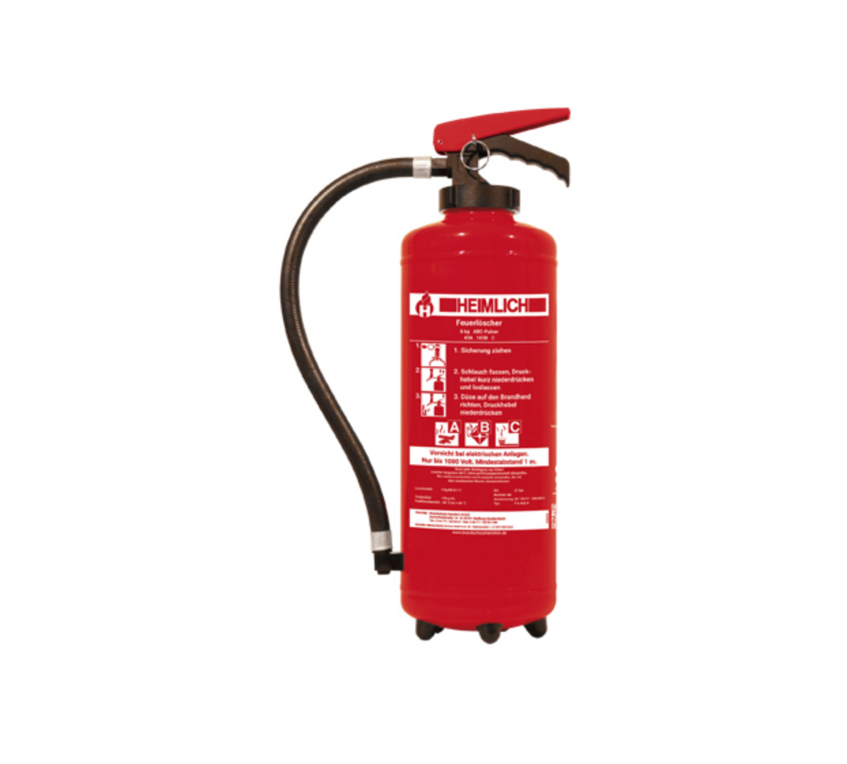 Heimlich P6HeS-4 Pulverlöscher - GS Brandschutz